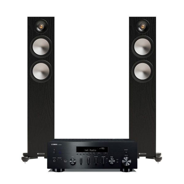 Yamaha R-N600A & Monitor Audio Bronze 300 7G